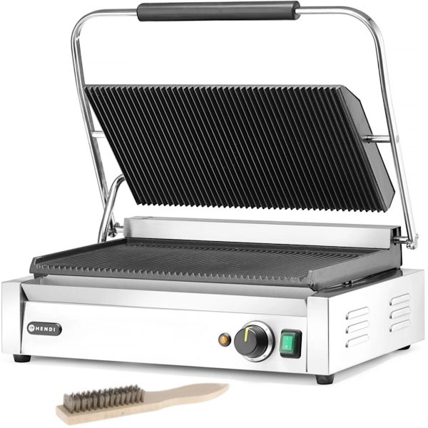 Sazinieties ar elektrisko grilu XL Pianini 548 X 415 mm 2700 W - Hendi 263624