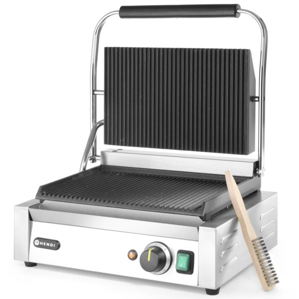 Kontaktgrils PANINI rievotais 2200W - Hendi 263655