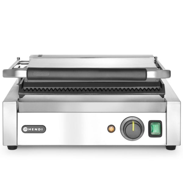 Kontaktgrils PANINI rievotais 2200W - Hendi 263655