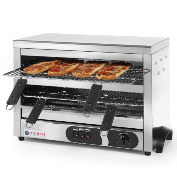 Salamander kvarca tosteris GN1/1 ar taimeri 4500W 400V - Hendi 264331