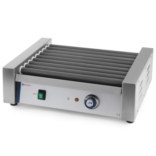 Rullīšu grila rullīšu sildītājs Frankfurteriem 9 Rollers 940W - Hendi 268605