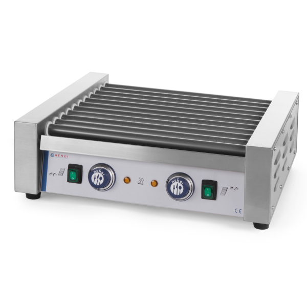 Rullīšu grila rullīšu sildītājs papardes 11 rullīši 1180W - Hendi 268704