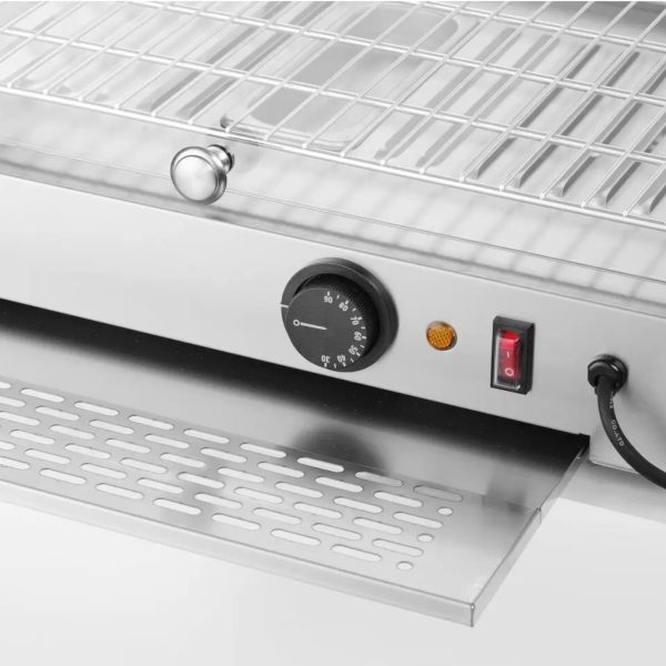 Sildāmo ēdienu sildīšanas vitrīna 1 x GN1/1 400W - Hendi 273982