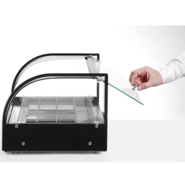 Sildāmo ēdienu sildīšanas vitrīna 1 x GN1/1 400W - Hendi 273982