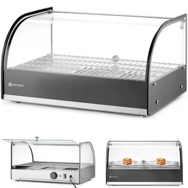 Siltu ēdienu izstādes apkures vieta 1 x GN1/1 400W - Hendi 273982