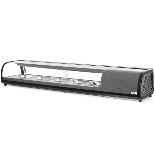 Saldēšanas vieta ar LED apgaismojumu 5 x GN 1/2 190 collas