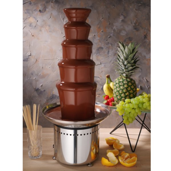 Šokolādes strūklaka Fondue 5 līmeņi Staļo 265 W - Hendi 274156