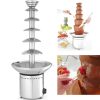 Šokolādes strūklaka Fondue 6 līmeņi Staļo 300 W - Hendi 274163