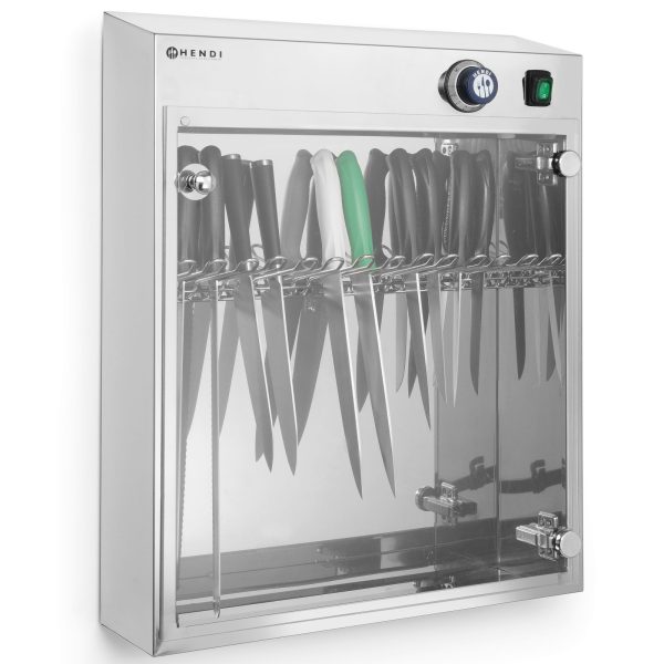 Sterilizators UV nažu dezinficēšanai 14 nažiem - Hendi 281246