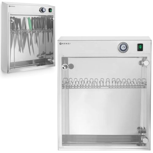 Sterilizators UV nažu dezinficēšanai 14 nažiem - Hendi 281246