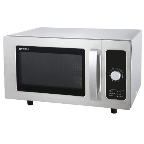 Profesionāla mikroviļņu krāsns ar 1000W taimeri. 25L