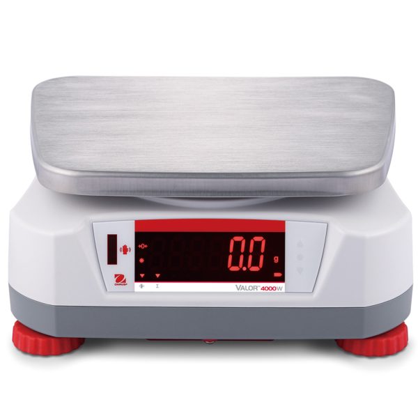 Valor 4000 mērogs ar virtuves legalizāciju ūdensnecaurlaidīgs IP68 LED 1,5 kg / 0,5 g - OHAUS V41PWE1501T -M