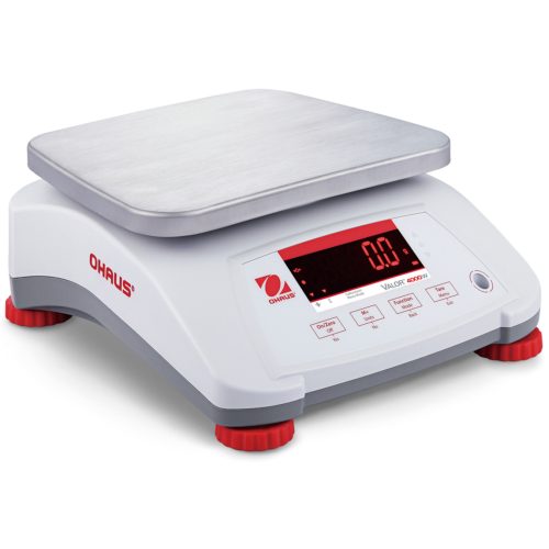 Valor 4000 mērogs ar virtuves legalizāciju ūdensnecaurlaidīgs IP68 LED 6 kg / 2G - OHAUS V41PWE6T -M
