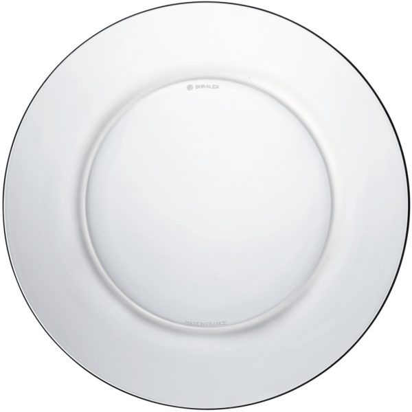 Duralex lys flīžu plāksnes caurspīdīga 235 x 20 mm - iestatiet 6 gab.