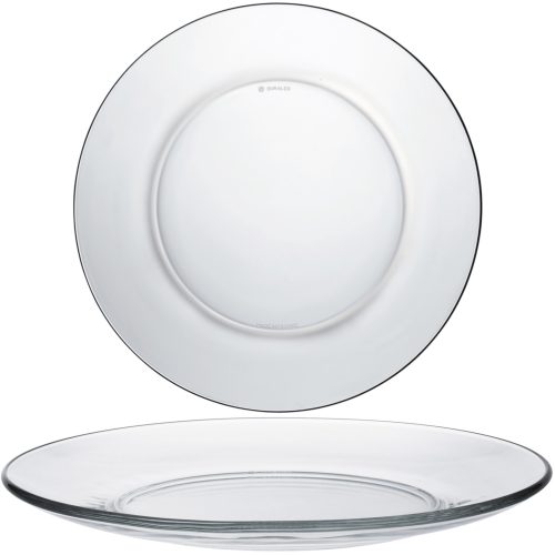 Duralex lys flīžu plāksnes caurspīdīga 235 x 20 mm - iestatiet 6 gab.