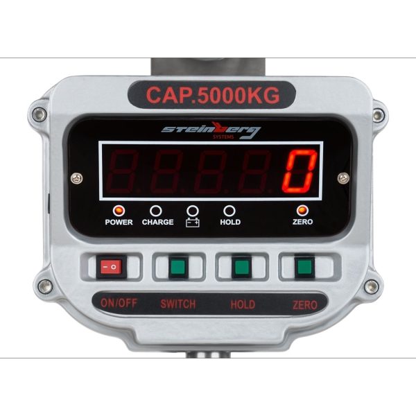 Piekārtu skalas rūpniecībai līdz 5 tonnām - LED