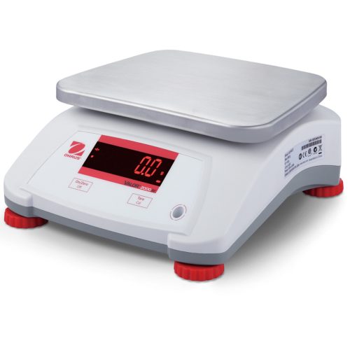 Valor 2000 ūdensnecaurlaidīgas virtuves ēdināšanas virtuves IP68 LED 6 kg /1G - OHAUS V22PWE6T
