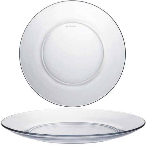 Duralex lys deserta plāksnes caurspīdīga vid. 190 mm - 6 gab.