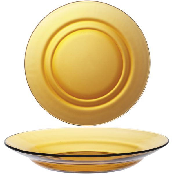 Duralex lys dzintars atkarībā no Paterāta 230 x 35 mm - iestatiet 6 gab.
