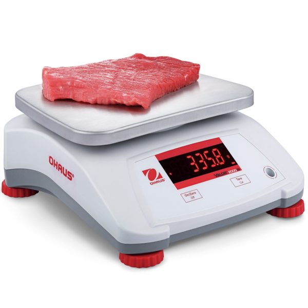Ūdensnecaurlaidīgs pārbaudes svars IP68 Valor 2000 30kg / 5kg - Ohaus V22PWE30T