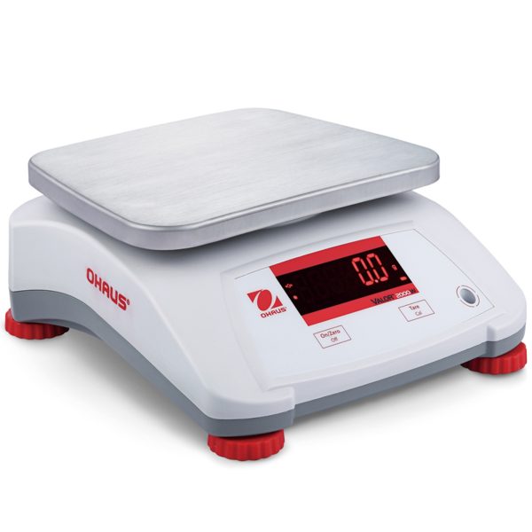 Ūdensnecaurlaidīgs pārbaudes svars IP68 Valor 2000 30kg / 5kg - Ohaus V22PWE30T