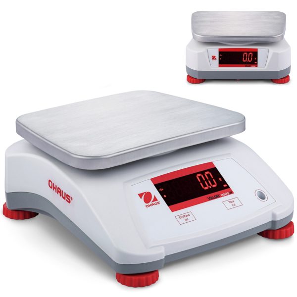 Ūdensnecaurlaidīgs pārbaudes svars IP68 Valor 2000 30kg / 5kg - Ohaus V22PWE30T