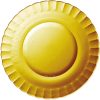 Duralex Picardie Amber Amber Plate 260 X 19 mm - 6 gab.