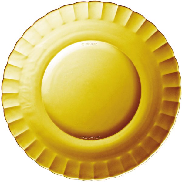 Duralex Picardie Amber Amber Plate 260 X 19 mm - 6 gab.