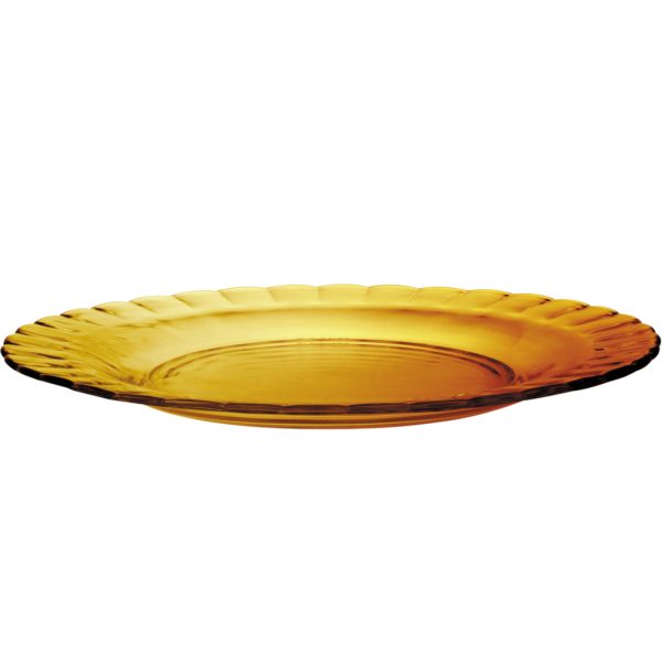 Duralex Picardie Amber Amber Plate 260 X 19 mm - 6 gab.