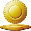 Duralex Picardie Amber Amber Plate 260 X 19 mm - 6 gab.