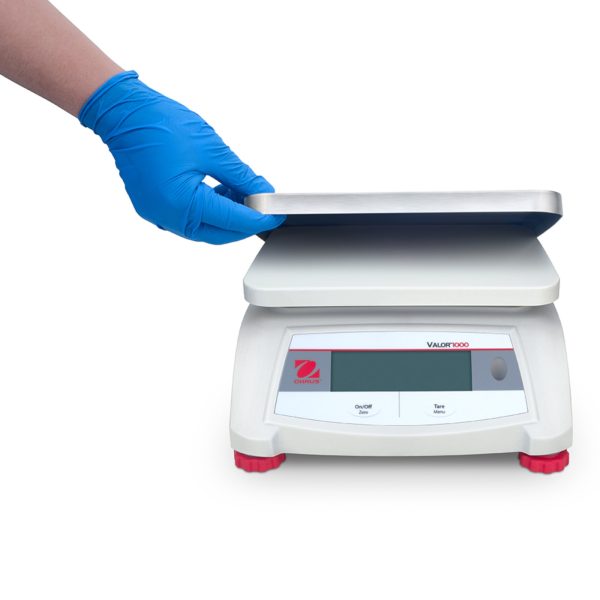 Gastronomiskās tabulas mēroga Valor 1000 6 kg / 1G - Ohaus V12P6