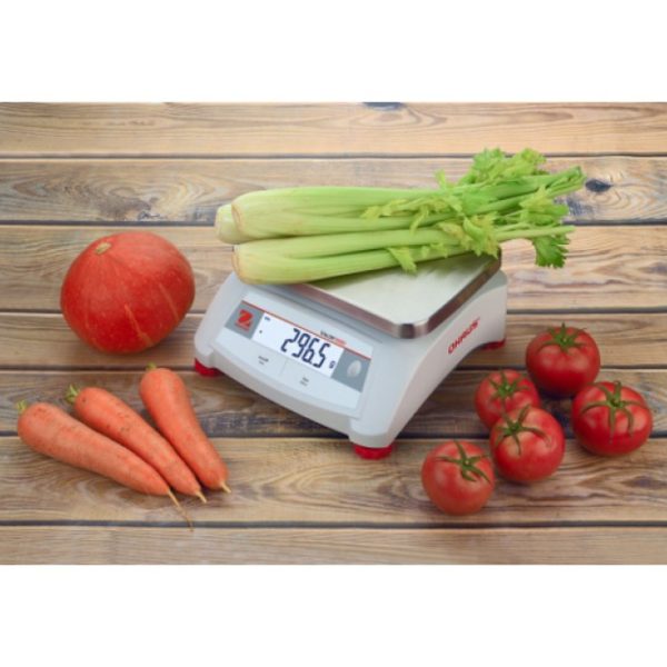 Gastronomiskās tabulas mēroga Valor 1000 6 kg / 1G - Ohaus V12P6