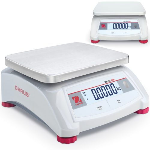 Gastronomiskās tabulas mēroga Valor 1000 6 kg / 1G - Ohaus V12P6