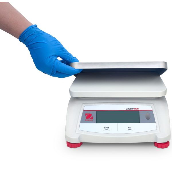 Gastronomijas papildu galda svara vara 1000 30kg / 5g - Ohaus V12p30