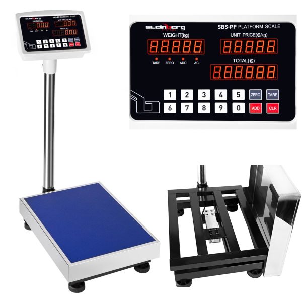 SBS-PF-100A1 vadīja noliktavas platformas svaru līdz 100 kg