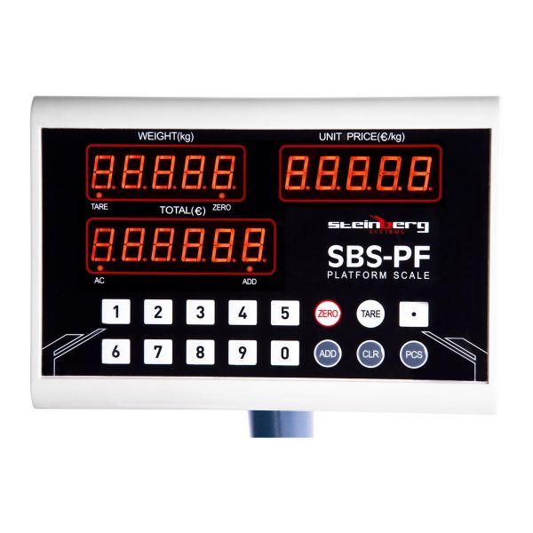 Salokāmie platformas svari SBS-PF-100A8 LED līdz 100 kg