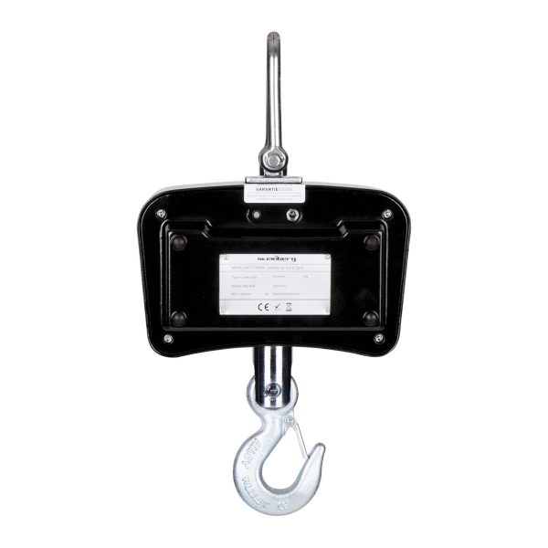 Āķa bada skalas ar tālvadības pulti līdz 1 tonnai 1t LCD melna