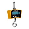 Āķa izsalkuma skalas ar tālvadības pulti līdz 1 tonn 1t LCD dzeltenā krāsā