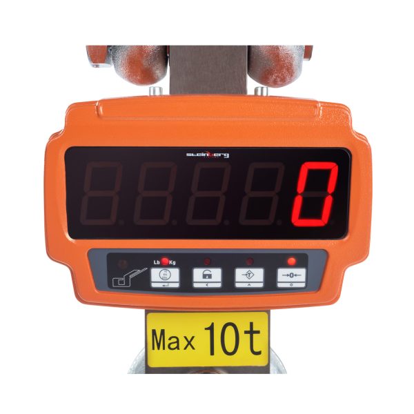 3109-4 Profesionāls āķa svars ar tālvadības pulti un lasītāju līdz 10 tonnām 10T