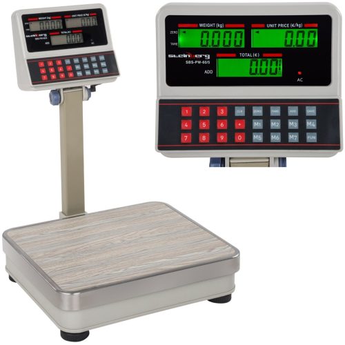SBS-PW-60 LCD platformas veikala svars līdz 60 kg
