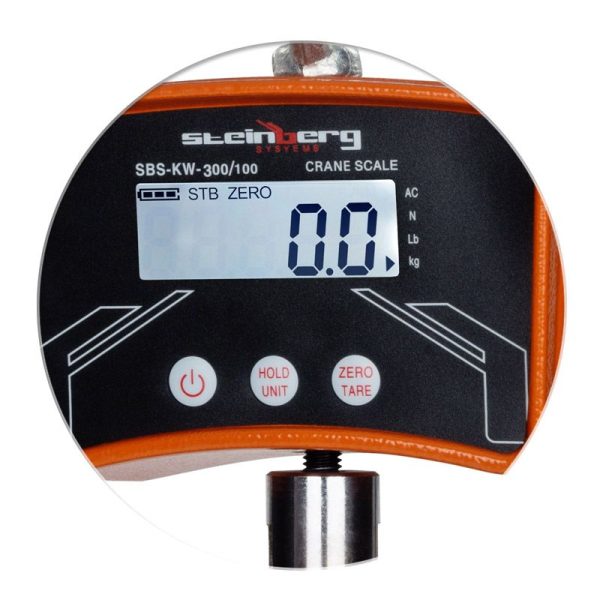 Komerciālie medību svari ar āķi, medniekiem SBS-KW-300/100-O LCD līdz 300 kg