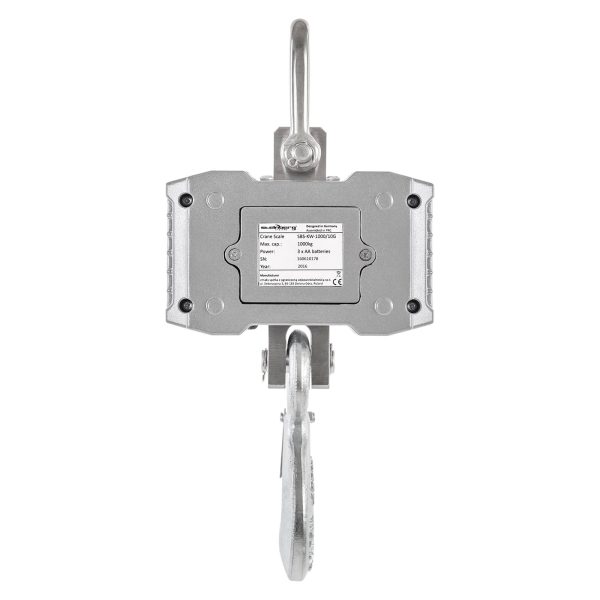 Piekaramie svari ar āķi līdz 1000 kg / 0,5 kg LCD