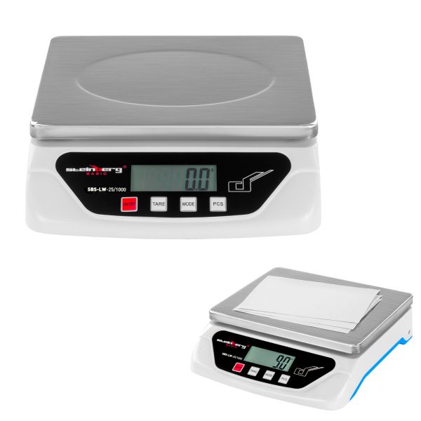 Pasta skala zemes gabaliem un burtiem SBS-LW-25 /1000 līdz 25kg / 1g
