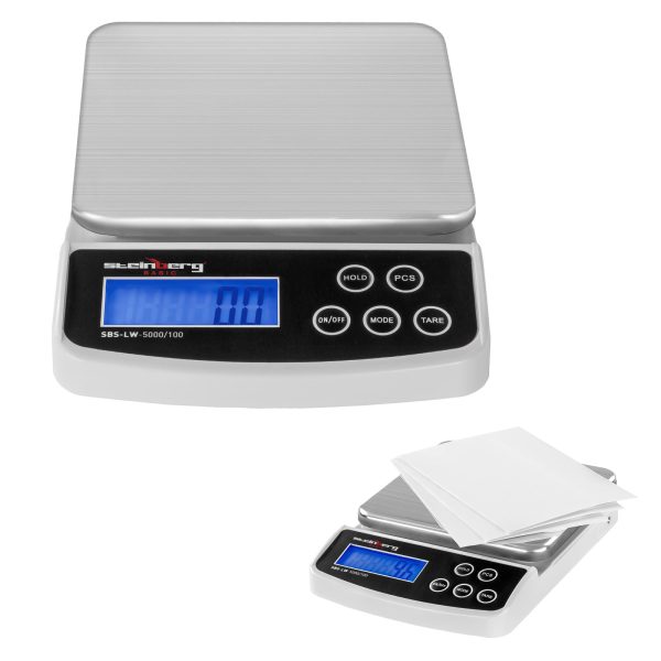 Pasta skala iesaiņojumiem un burtiem SBS-LW-5000 /100 līdz 5 kg / 0