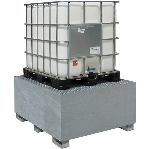IBC Tank Pallopopoikik Mauzer 1000L izglītības bards - cinkots