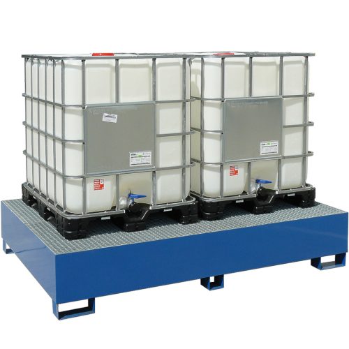Izglītības vanna IBC Tank Paletopoikor Mauser 2 X 1000L