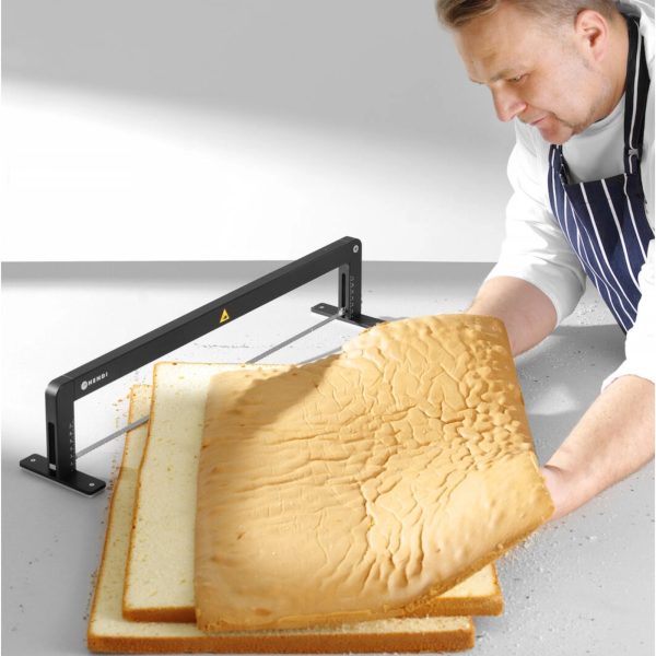 Piła Slicer Confectionery nazis, kas regulējams, lai sagrieztu cepumus - Hendi 400098