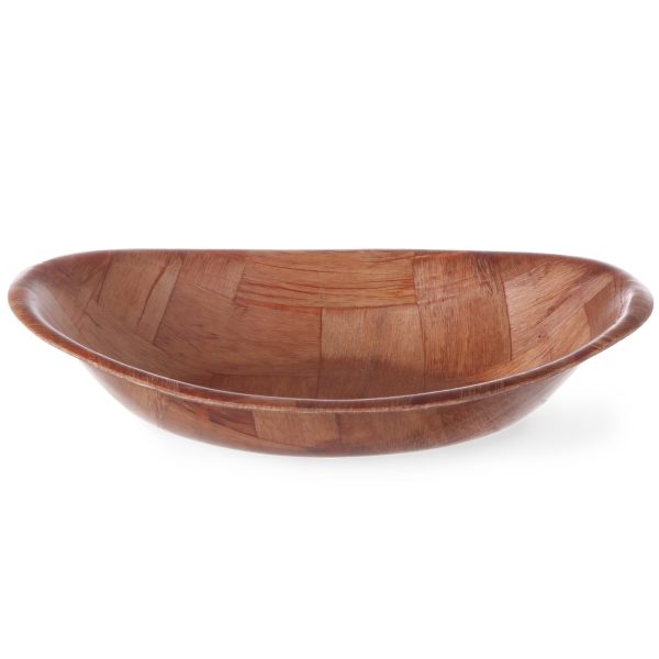 Ovāla koka virtuves bļoda 255x190mm - Hendi 425602