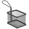 Miniatūra uzkodu grozs ar 100x80x75 mm rokturi - Hendi 425619