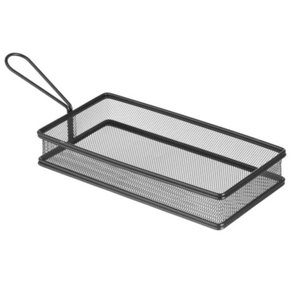 Melni cepti kartupeļi uzkodas ar melnu rokturi 255x153x45 mm - Hendi 425657